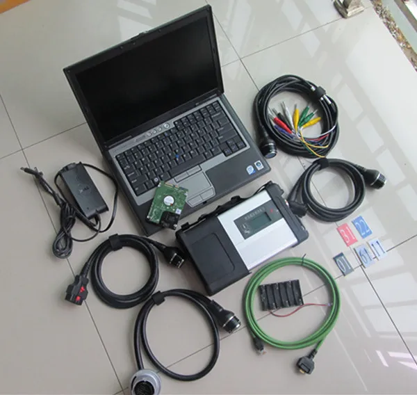  Alta calidad Mb Star C5 + para dell d630 laptop software 12/2019 mb star sd conectar c5 320gb HDD c