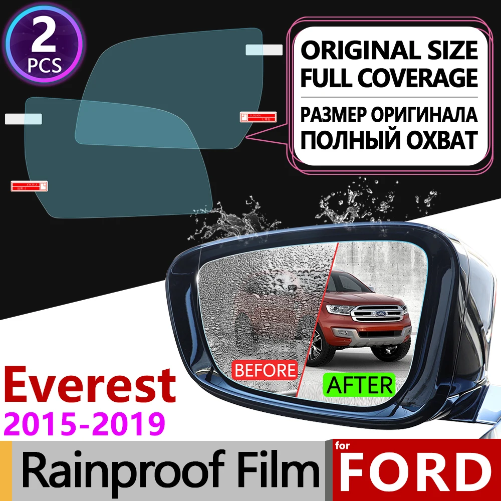 

for Ford Everest 2015 2016 2017 2018 2019 2020 Everest Trend Full Cover Anti Fog Film Rearview Mirror Anti-fog Films Accessories