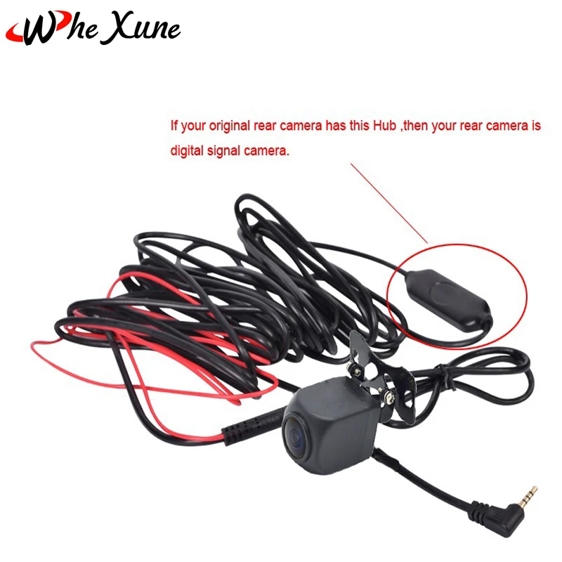 Whexune HD Ночное видение камера заднего вида с 5.7 м кабель + 0.1 лк автомобиля IP67