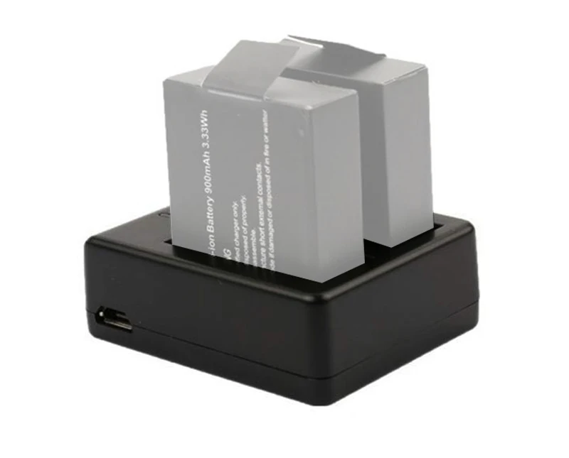 Universal Sport Camera Battery Charger Dual Charger with USB Cable for SJ4000 SJ5000 SJ6000 Sport Action Camera Accessories (3)
