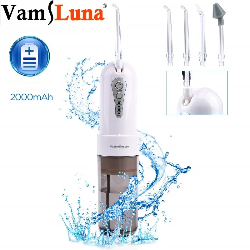 portable 250ml usb rechargeable oral irrigator