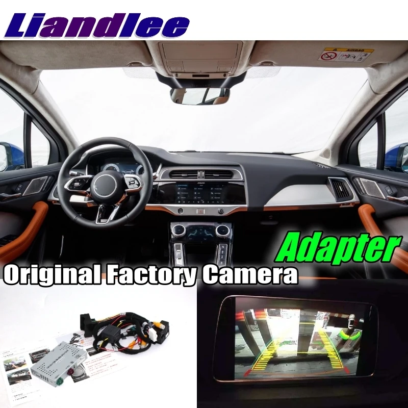 

Liandlee Car Reverse Rear Back Up Camera Interface Adapter Decoder Kits For Jaguar I-Pace System Upgrade