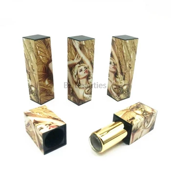 

100pcs/lot New Arriving Empty Lipstick Tubes With Magnetic Buckle Lipsticks Lip Balm Container 12.1mm Inner Diameter