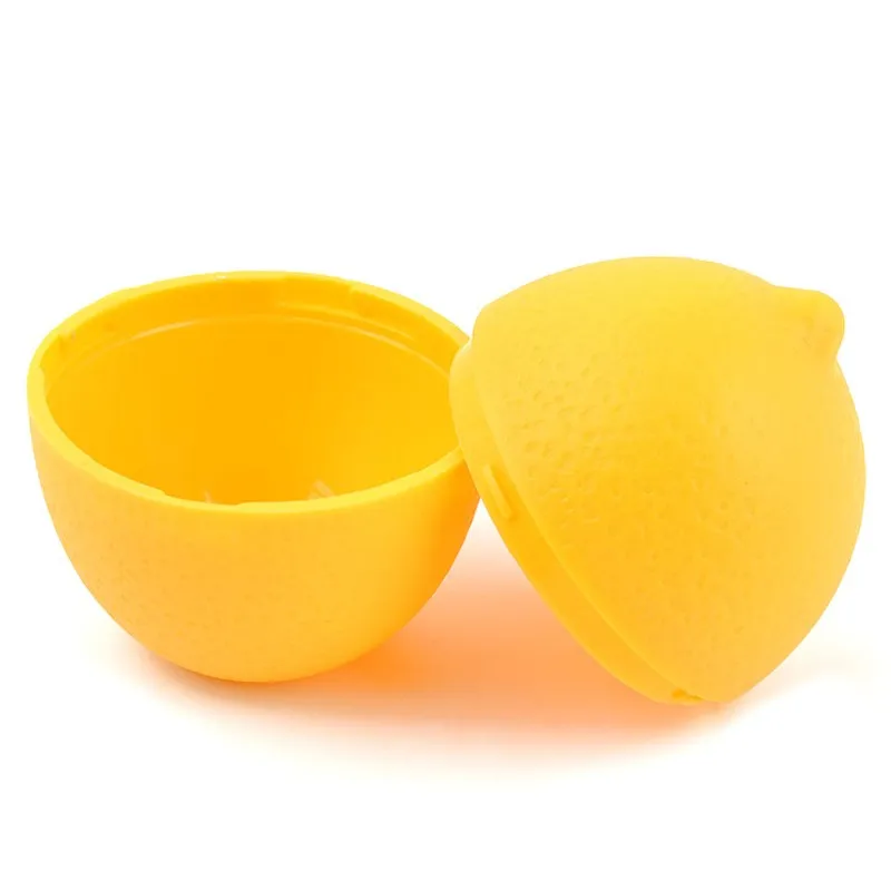 Fresh Storage Box Lemon Lime Saver Plastic See Through Container Holder