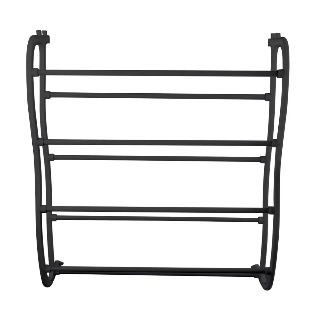 

4 Layers 12 Pairs of Shoe Rack PP plastic Spray Iron Pipe Over the Door Hanging Shoe Organizer Shoe Holder for Closet