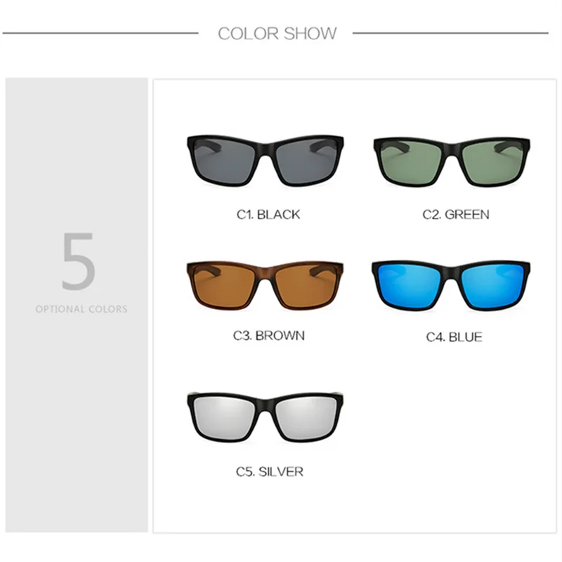 YOOSKE мужские очки HD поляризованные линзы солнцезащитные очки мужские брендовые поляризованные солнцезащитные очки винтажные матовые черные оправы очки для вождения
