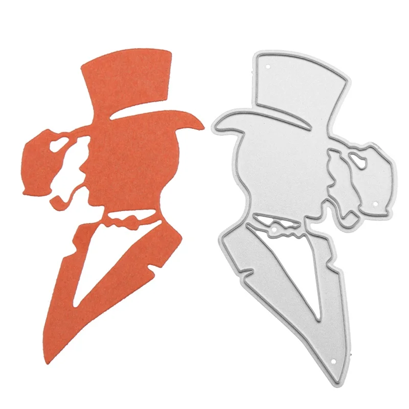 

Smoking Magician Metal Cutting Dies Stencil for DIY Scrapbooking Photo Album Paper Card Decorative Crafts Diecuts New 2018 Die