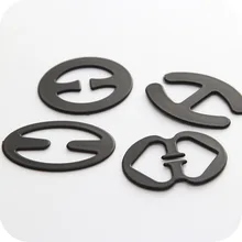 5 шт./партия видимые бюстгальтеры пряжки противоскользящие пряжки пластиковые Невидимые плечевые пряжки нижнее белье аксессуары пряжки с открытой спиной