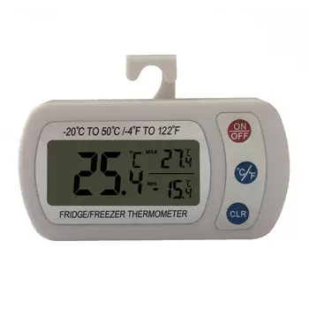 

AsyPets Practical High-precise Waterproof Electric Refrigerator Thermometer with Display Screen -30