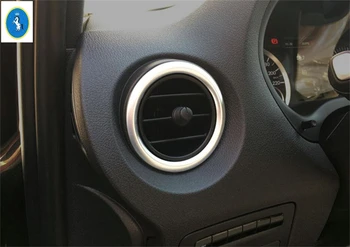 

Yimaautotrims Auto Accessory Inner Air Conditioning AC Outlet Vent Circles Cover Trim For Mercedes-Benz Vito W447 2014 - 2019