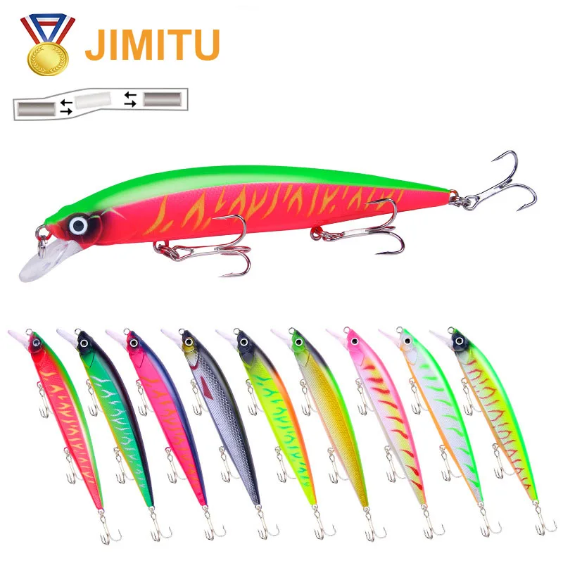 

Challenge giant fish Minnow Fishing Lures 14cm 18.3g Wobblers Floating Hard Bait Isca Artificial Pike Carp jig Swimbait Fish