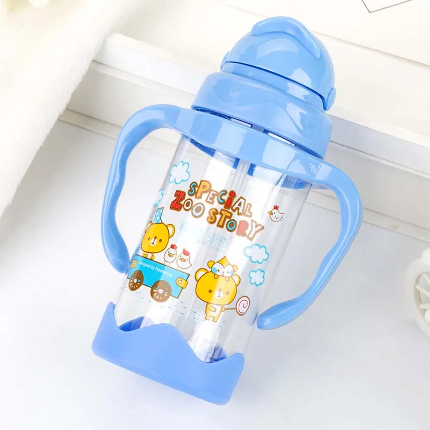 Bottle Feeding Toddler Infant Newborn Baby Kids Cup Learn Drinking