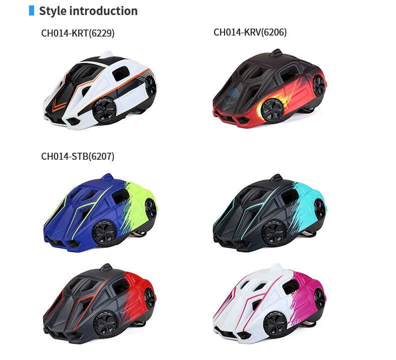 Bike Helmet Kids Cycling Safty Ridding Helmet PCH014-STB(6207)_03