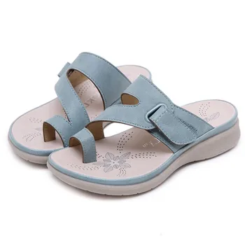 

ARLONEET 2019 Summer Casual Children Girls Bohemian Beach Slippers Princess Beautiful Flat Shoes for Children Bath Beach Shoes