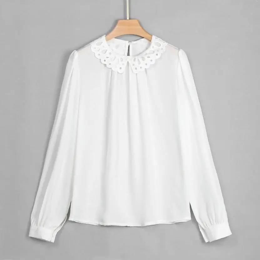 

CHAMSGEND Fashion Women Casual Tops Loose Top Long Sleeve Blouse Drop Shipping 1M13*