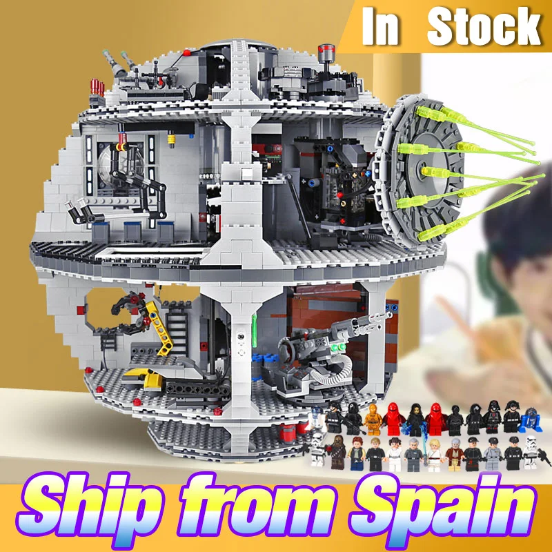 Star 05063 Wars UCS Звезда смерти игрушки Совместимые Legoings 75159 строительные блоки кирпичи