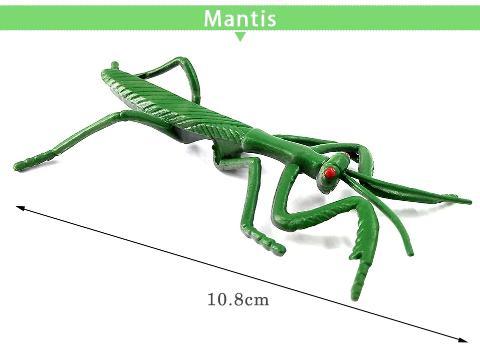 Стрекоза Жук паук муравей Mantis муха фигурка насекомое животное модель домашний декор миниатюрное украшение для сада в виде Феи аксессуары Игрушка