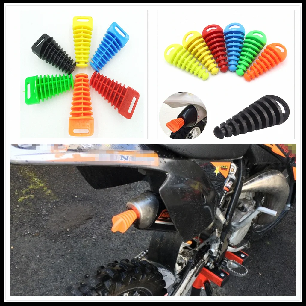 Moto Tubo Di Scarico Pitbike Motocross Spina Silenziatore Marmitta Wash End Per Buell Cyclone S1 Ducati Ss1000 1000S M1000S