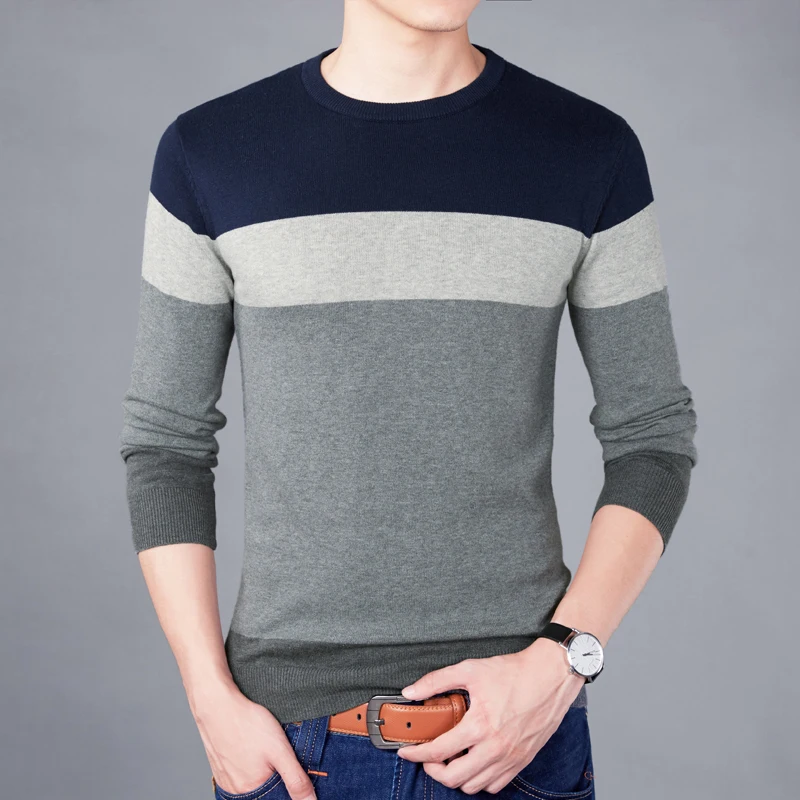 Повседневный пуловер хорошего качества, мужской весенний трикотажный свитер Повседневный, верхняя одежда, плюс размер 3XL, мужской Рождественский свитер