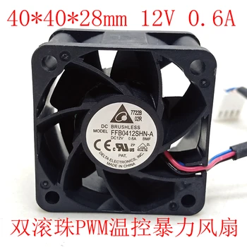 

Delta 4cm4028 12V Double Ball Violent Fan FFB0412SHN-A Computer Cabinet Power Supply PWM Fan