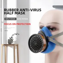 Dust Poison Respirator Set Respirator Gas Mask Comprehensive Cover Paint Chemical Pesticide Mask Anti Dust Protective Mask the new 2017 gas mask medical silicone paint dust dust respirator masks spraying pesticide chemical activated carbon industry