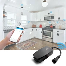AC110-125V 10A 1250 W Max US Plug водонепроницаемый WiFi Smart US Plug интеллектуальная Чувствительная розетка работает с Alexa Google Home