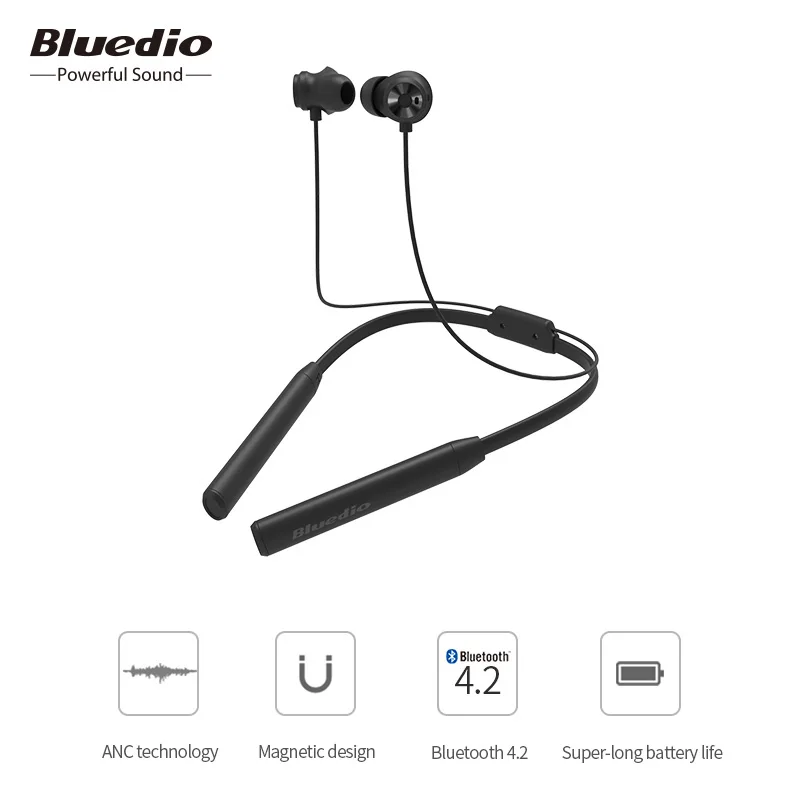 

Sports Bluetooth earphone Bluedio TN2 Active Noise Cancelling Sports Bluetooth Earphone/Wireless Headset for phones and music