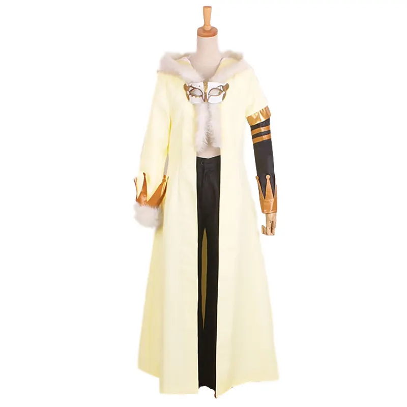 Аниме D. Gray man Hallow Allen Walker белые и желтые костюмы для косплея|cosplay costume|allen walkercostumes