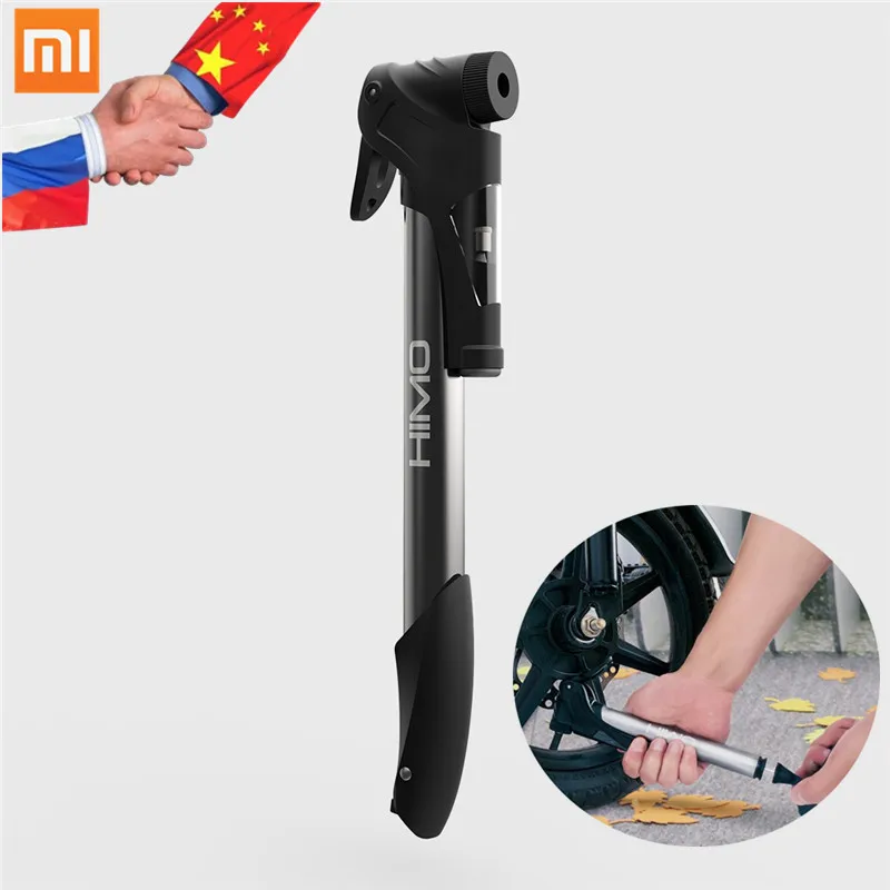 

Original Xiaomi HIMO Portable Mini Air Pump Small Inflator 6Bar Pressure Multifunction Pipe Hand For Motorcycle Bicycle Scooter