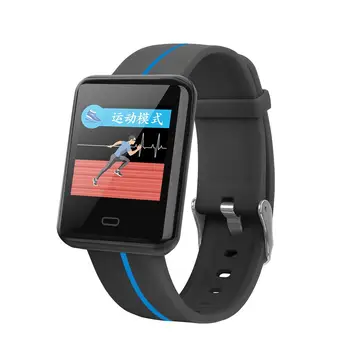 

New Arrival 1.3in Heart Rate Blood Pressure Pedometer Sports Fitness Tracker Smart Bracelet for Android, for Apple iOS