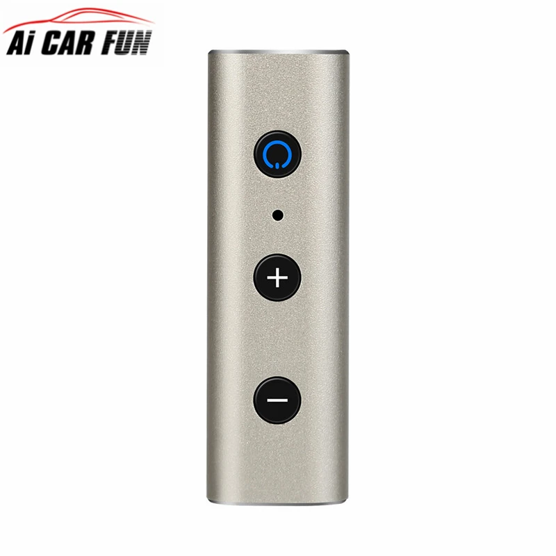 

BT810 New Style Bluetooth 4.2 Audio Receiver Pure Metal 3.5 AUX 1 for 2 Car Speakers General Headphones Earphones