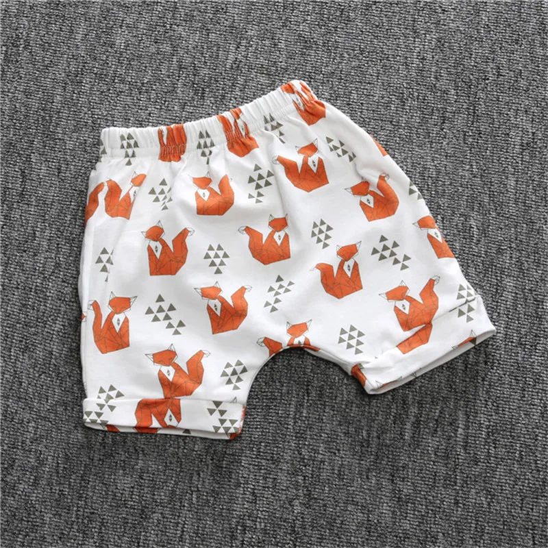 Baby Boys Girls Cotton PP Shorts Summer Fruit Print Short Pants Kids Clothing SK090