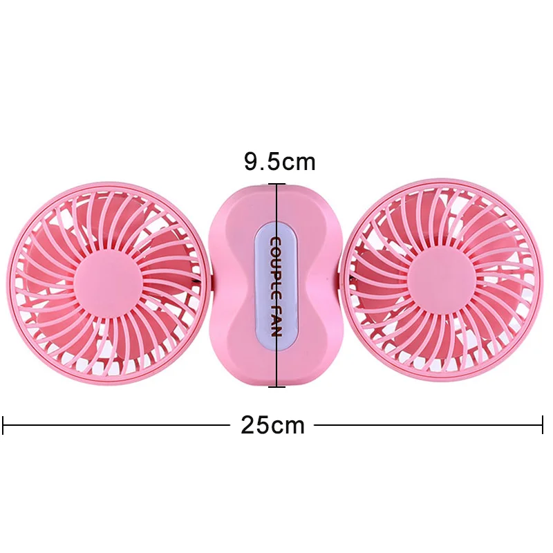 Высококачественный мини-вентилятор, USB вентилятор, охлаждающий ноутбук, портативный, 350 градусов, USB кулер, бесшумный Настольный вентилятор с двусторонней батареей 1200 мАч