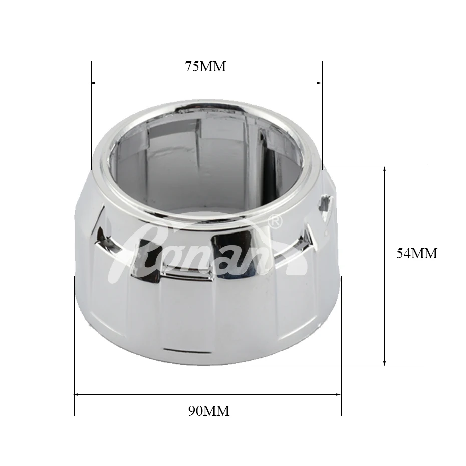 Lente do Projetor Farol de Estacionamento Luz do Carro Ronan Shroushroumortalhas Máscaras Xenon Abastecimento Faça Você Mesmo Carro Máscara Frete Grátis 2.5 bi 6 High Quality Automóveis e motos