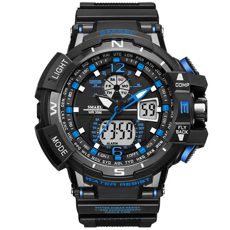 

montre homme New reloj Military Watch Watch Men SpopWatch relogio LED Quartz Clock Sport Watch Men Watch Waterproof Wholesale #F