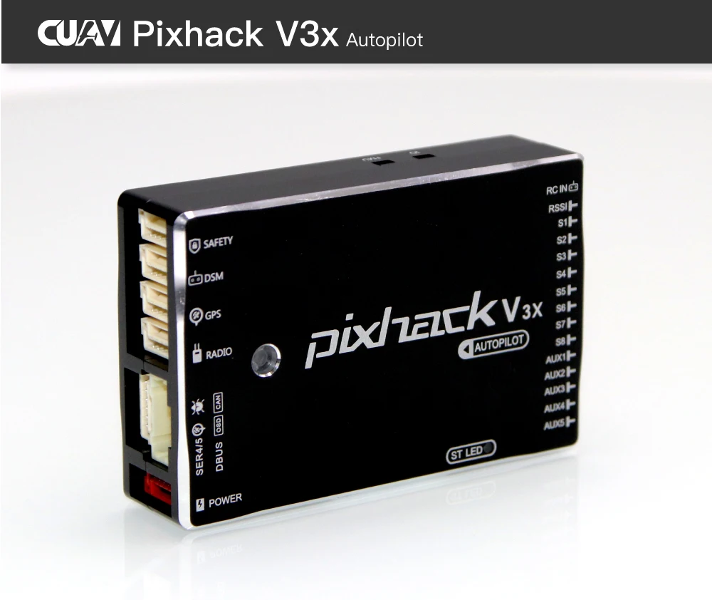 CUAV Pixhack V3X Контроллер полета PIX с открытым исходным кодом для FPV Дрон Квадрокоптер Вертолет RC Запчасти