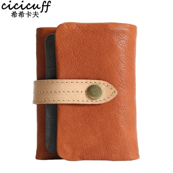 

Original Handwork Genuine Leather Wallet Men Coin Purse Male Cuzdan Walet Portomonee Portfolio Quality Small Pocket Money Bags