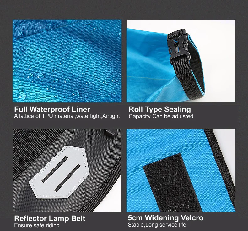 Sale ROSWHEEL Full Waterproof 7L Bicycle Front Bag MTB Cycling Baskets Packing Pannier Bike Accessories Handlebar Bag 13 Sale ROSWHEEL Full Waterproof 7L Bicycle Front Bag MTB Cycling Baskets Packing Pannier Bike Accessories Handlebar Bag 13