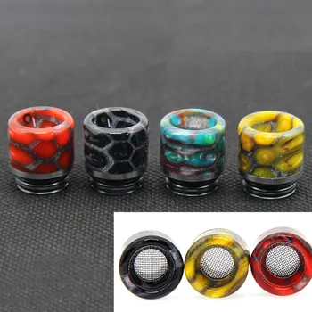 

810 Drip Tip Snake Resin 810 Anti-frying Oil Drip tip For RDA Atomizer Wide Bore Mouthpiece E-Cigarette Accessories