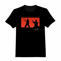 Новое поступление мужской футболки Повседневное футболка для мальчиков топы скидки Для мужчин с коротким Убить Билла #1 Пользовательские
