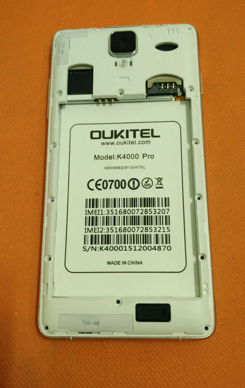 Оригинальная фото задняя камера 8.0MP модуль для OUKITEL K4000 Pro MTK6735P четырехъядерный 5," HD 1280x720