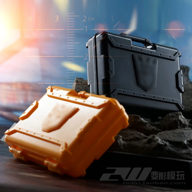 

Transformatio Dr. Wu DR.WU DW-BOX Accessories Storage Box Suitcase Black Yellow Gray nPVC Action Kid Dolls