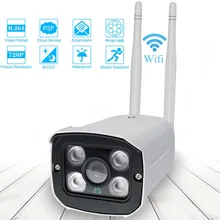 720P Wifi CCTV Camera Outdoor Bullet IP Camera Security Surveillance Camera Waterproof Audio Record Wireless Home IP Cam