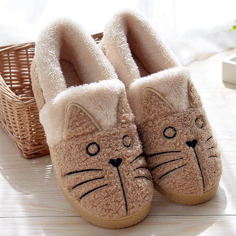 Теплые сапоги с милым котом; женская зимняя обувь из хлопка для всей семьи; женские ботинки; Прямая поставка