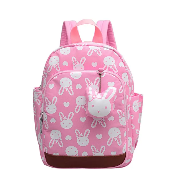 Cute Anti Lost Kids School Bags Rabbit Bear Dolls Lique Canvas Cute Anti Lost Kids School Bags Rabbit Bear Dolls Lique Canvas Backpack Mini Baby Toddler