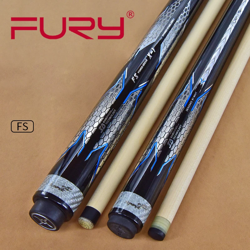 2019 FURY FS удар и прыжок Бильярдный Кий набор 13 мм наконечник с чехлом сигналы