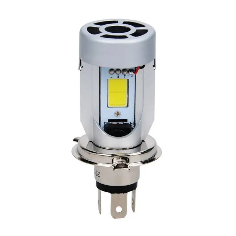 

New Motorcycle H4 LED Headlight Bulb H/L High Low Dual Beam 20W 2500lm Motorbike LED Lights Kit Light