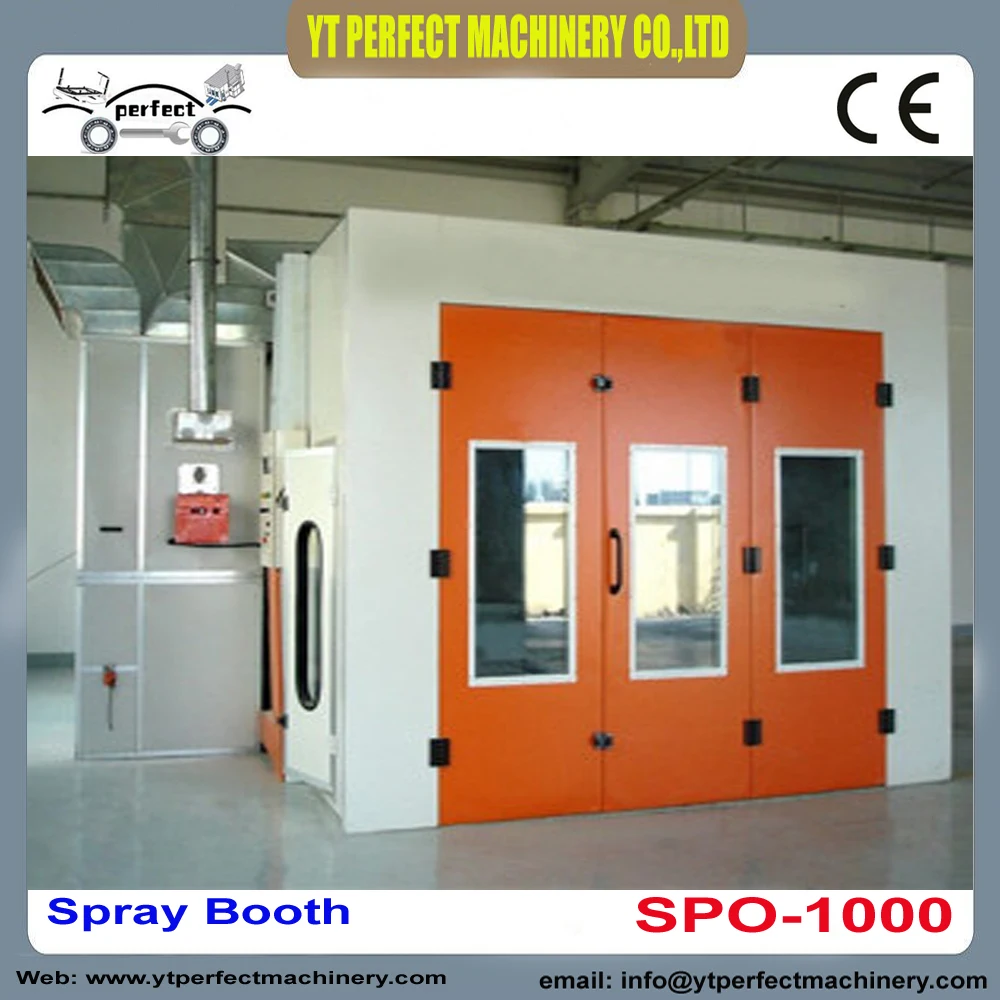 Spray paint booth SPO-1000 CE утвержден красильной