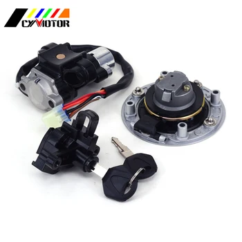

Motocycle Fuel Gas Tank Cap Cover Ignition Lock Key Set For SUZUKI Bandit GSF600 GSF1200 95 96 97 98 99 00 01 02 03 04 05
