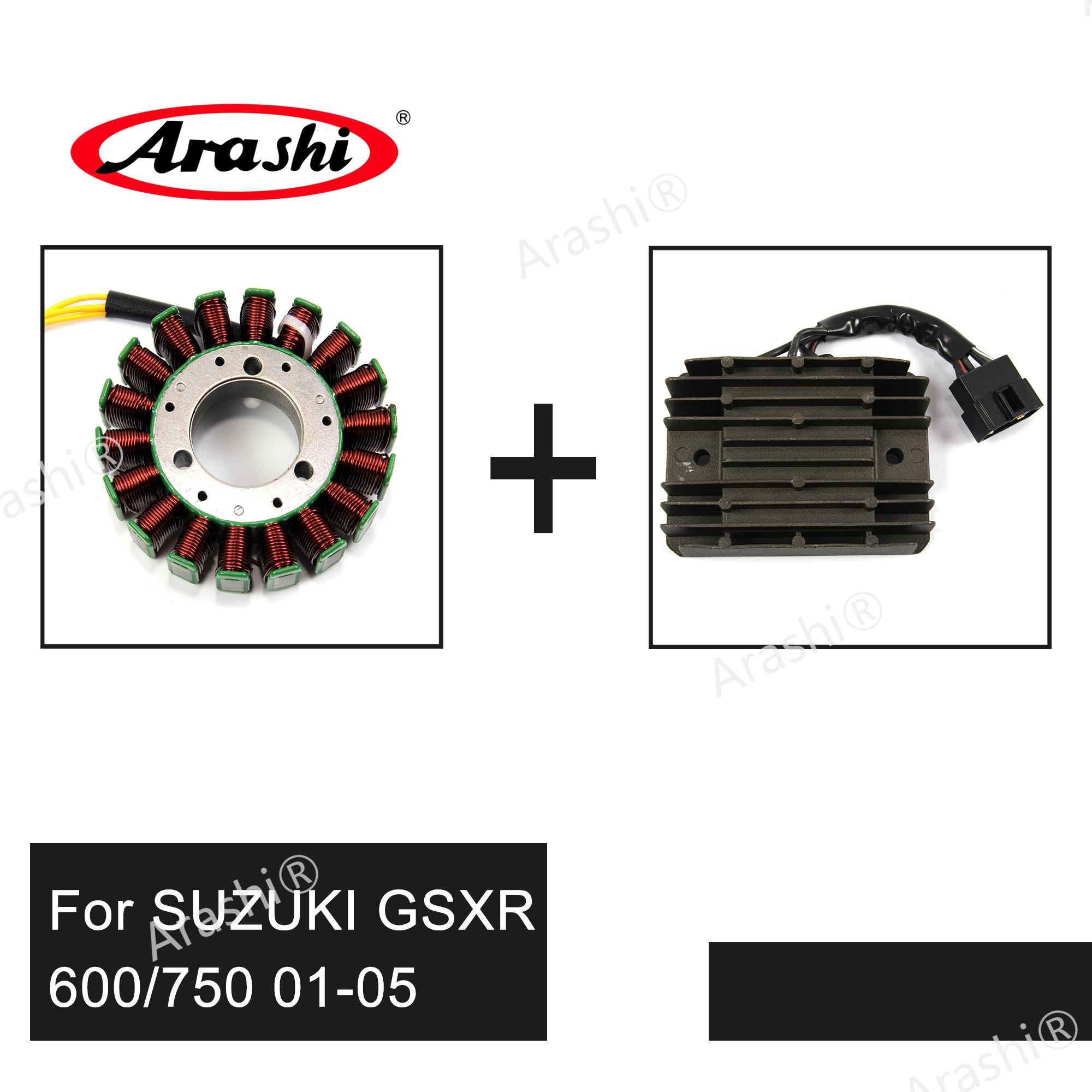 Arashi для SUZUKI GSXR GSX R 600 750 2001 2005 регулятор напряжения катушка статора двигателя GSXR600